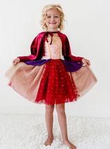 Pink Witch Sister Dress + Cape