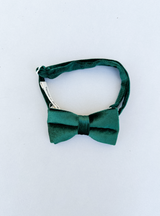 PREORDER - Green Velvet Bow Tie - Child