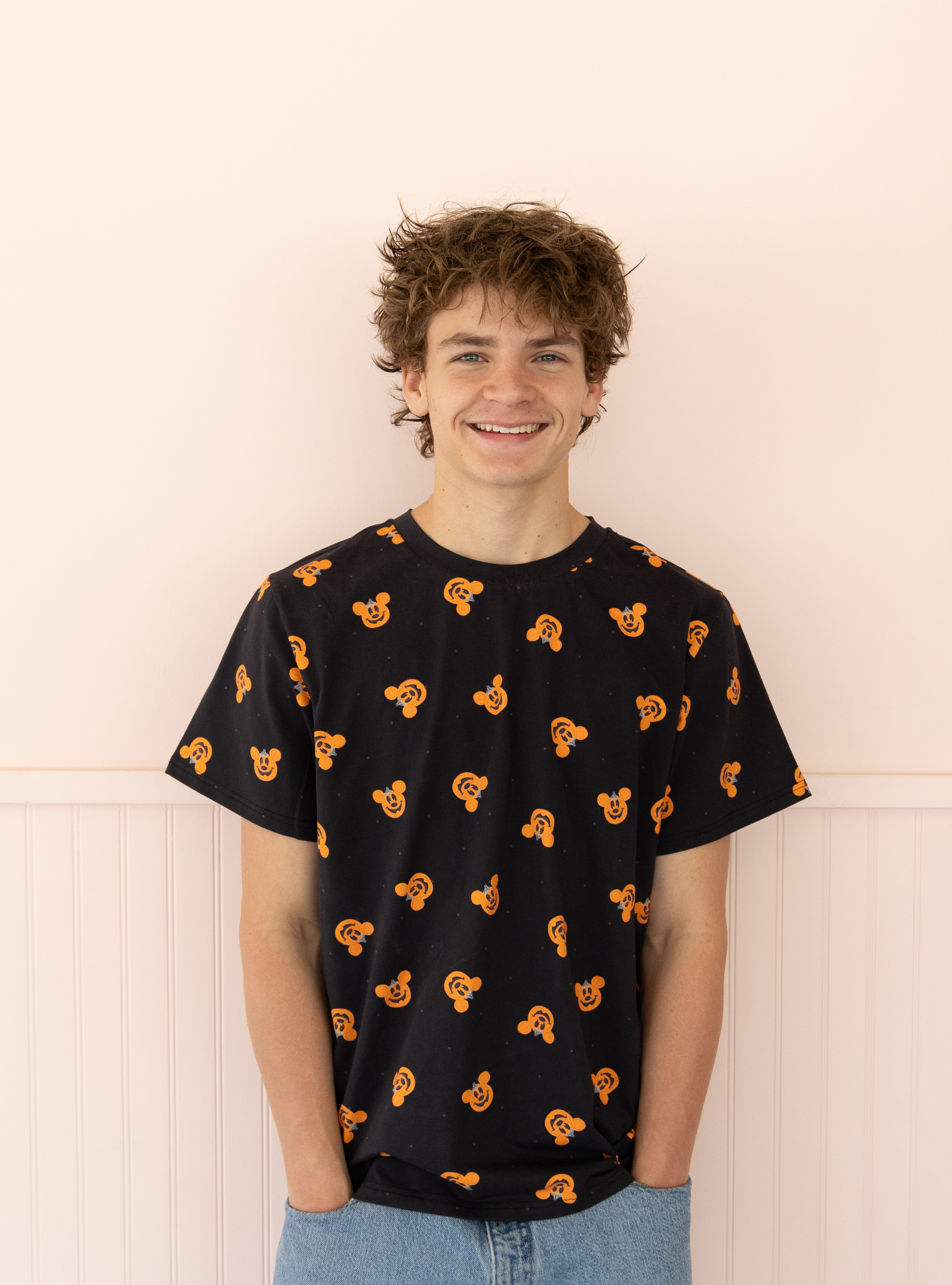 PREORDER - Pumpkin Disney Mickey Mouse Adult Unisex Tee
