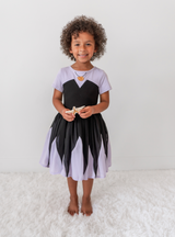 The bodice is made of cotton, making sure your little one is comfortable all day!