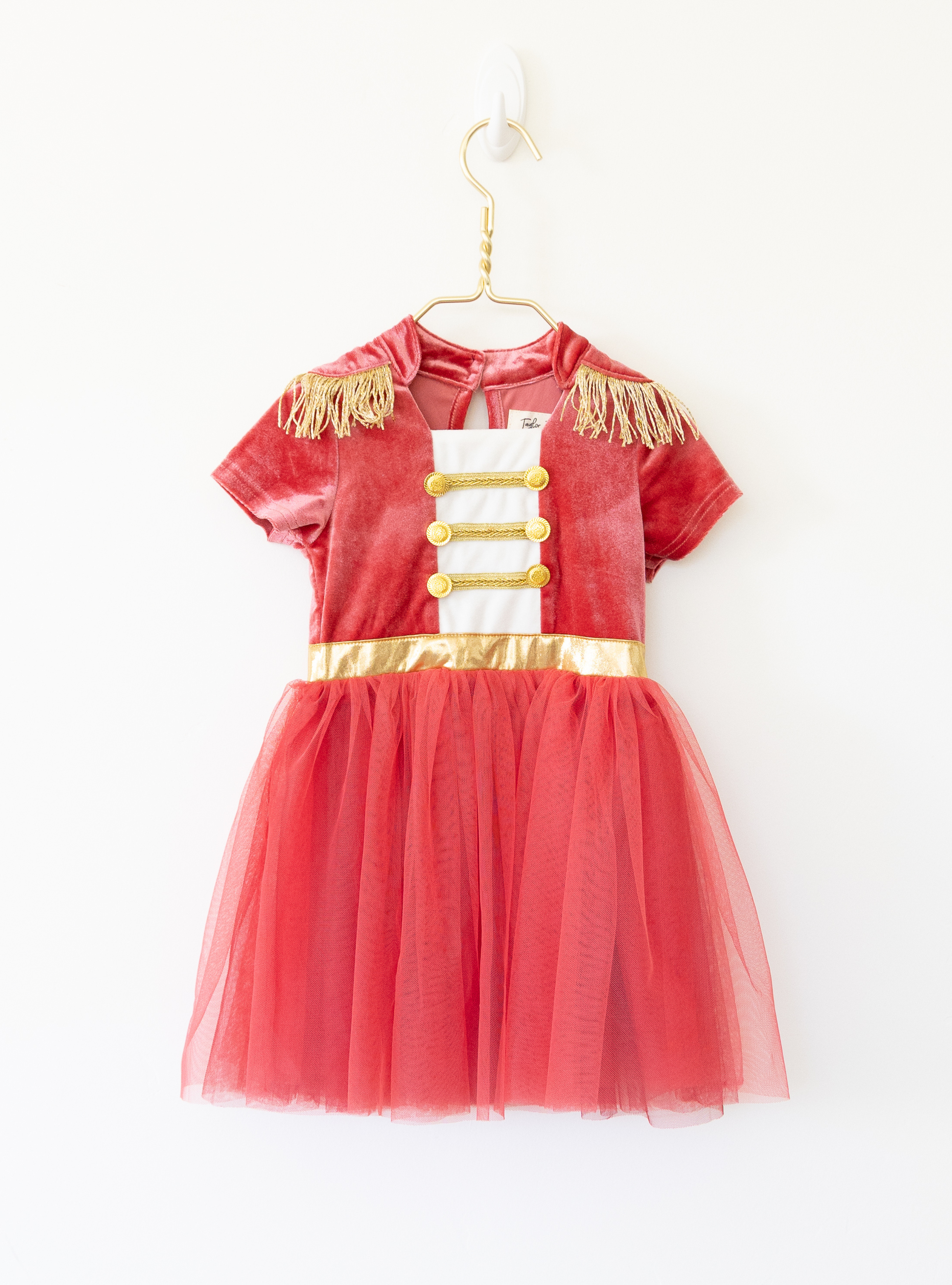 PREORDER - Velvet Pink Nutcracker Dress