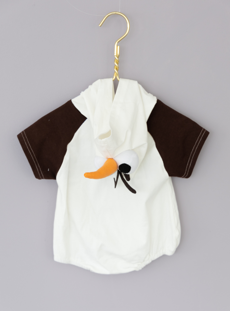 AUCTION - One of a Kind - Snowman Onesie size 12/18 months