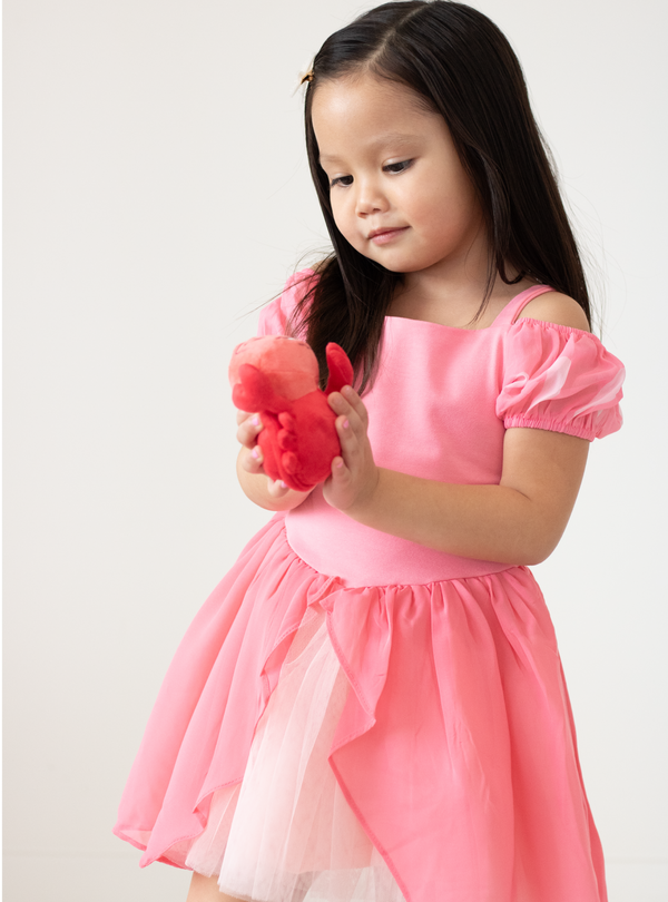 Pink Sea Princess Dress - Short Sleeve