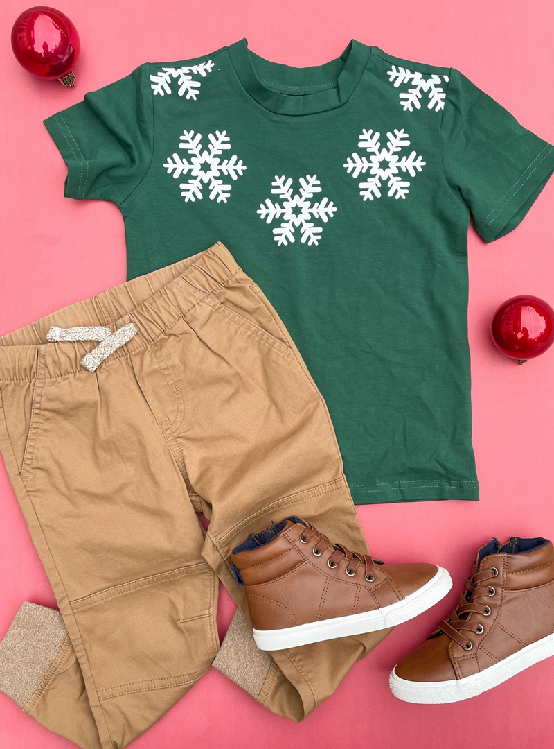 Holiday Snowflake Tee