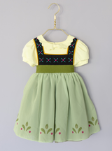 Green Snowy Sister Dress