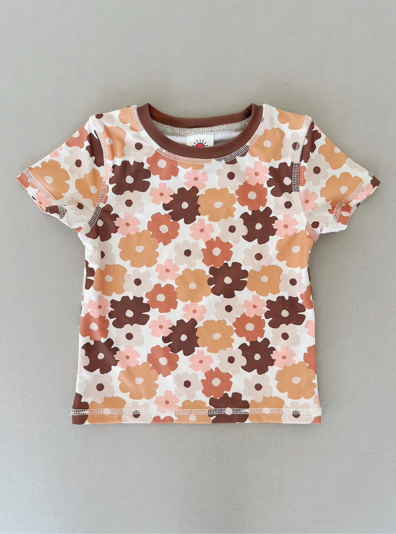 Earthy Floral Rash Guard – Taylor Joelle