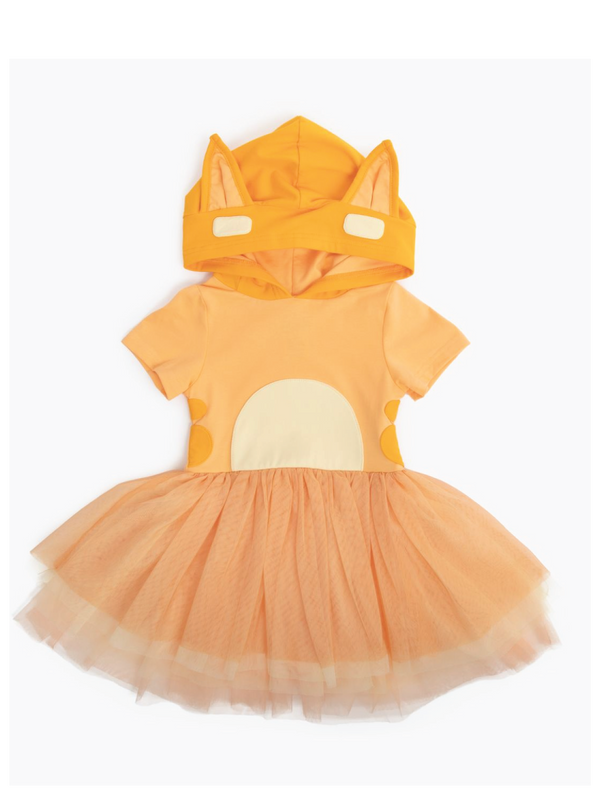 Orange Doggo Dress