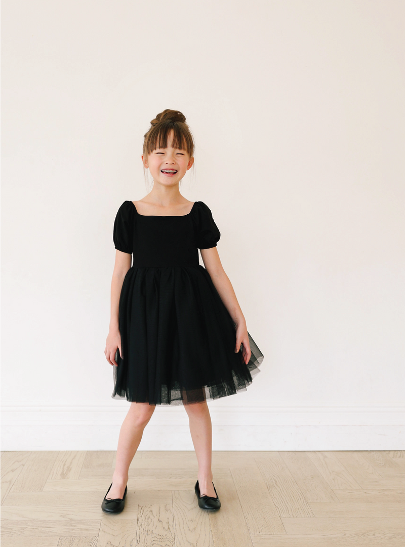 Black Iris Ballerina Dress