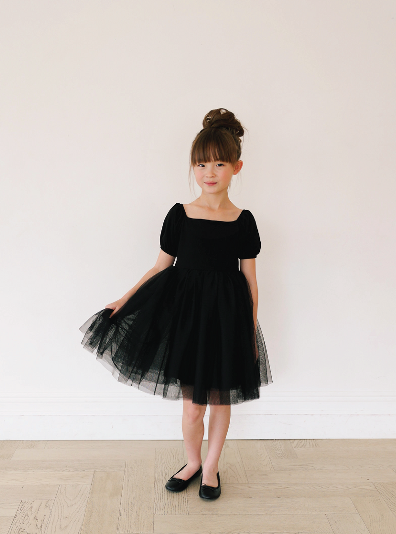 Black Iris Ballerina Dress