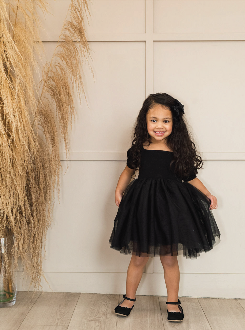 Black Iris Ballerina Dress