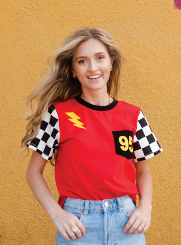 Made of cotton, this Cars-inspired tee is perfect for adults wanting to match with their little racers in the comfiest way!