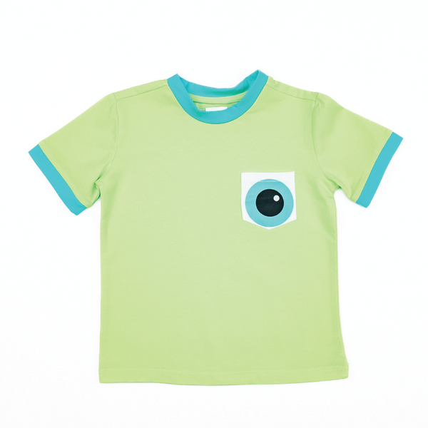 Kids t shirts Green Monster with worldwide shipping on
