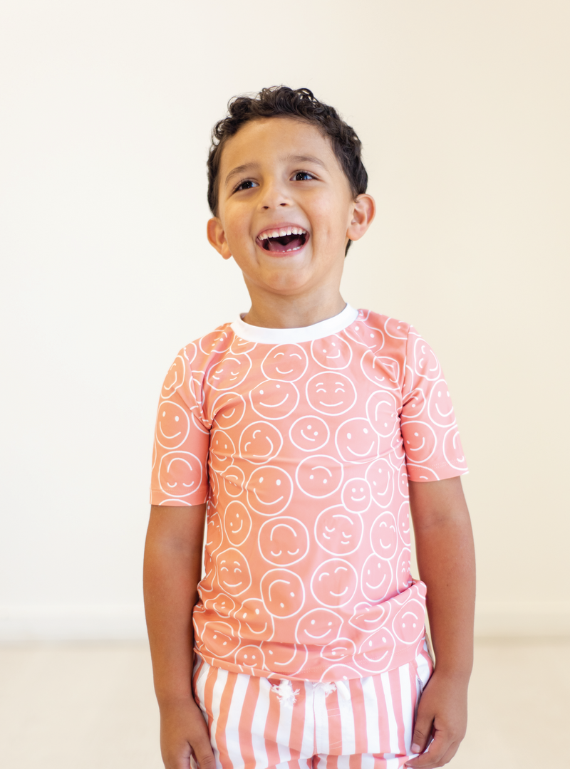 Happy Rash Guard Tee – Taylor Joelle