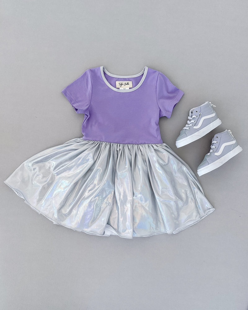Purple Holographic Dress