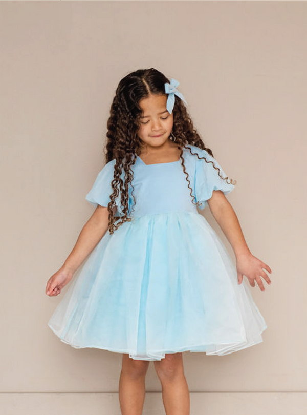 Forget Me Not Puff Dress