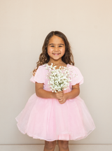 Cherry Blossom Puff Dress