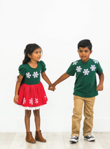 PREORDER - Holiday Snowflake Dress