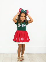 PREORDER - Holiday Snowflake Dress