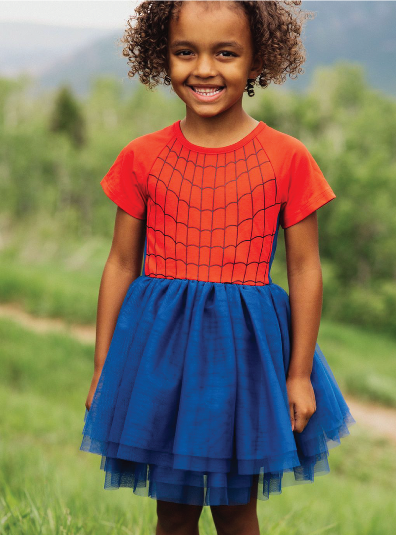 Web Hero Tutu Dress