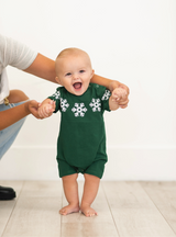 Holiday Snowflake Romper