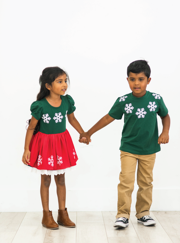 Holiday Snowflake Tee