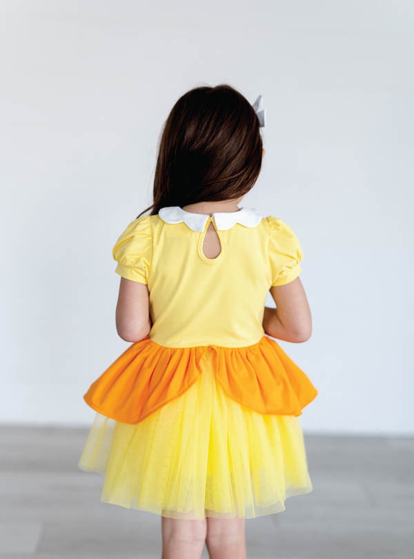 Yellow Gaming Princess Dress